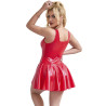 Subblime - 957698 Robe En Cuir Avec Fermeture Éclair Coeur Rouge L/Xl